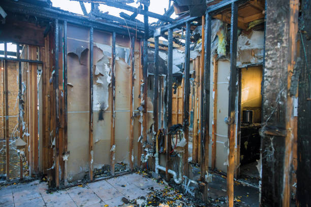 Professional Fire Damage Assessment technician working in Seaside, OR